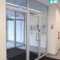 teräsprofiiliovet dörrar tulekindeluks steel door